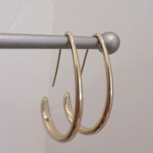 Gold earrings